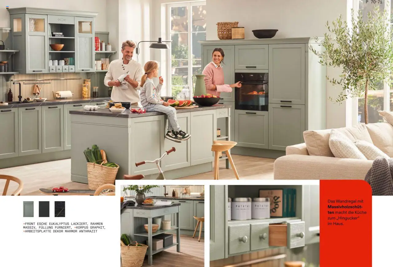 Höffner Alno – gültig ab 22.09.2025 | Seite: 71 | Produkte: Wandregal, Küche