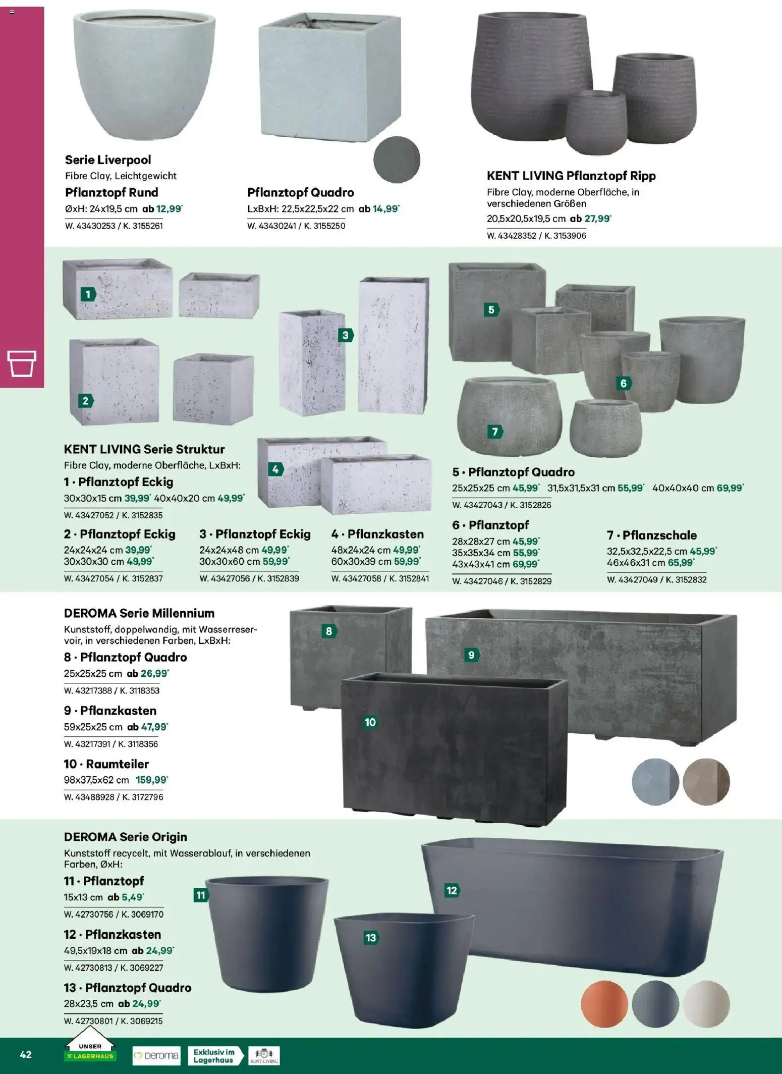 Lagerhaus Garten & Freizeit Katalog 2026 gültig ab 01.03.2026 | Seite: 42