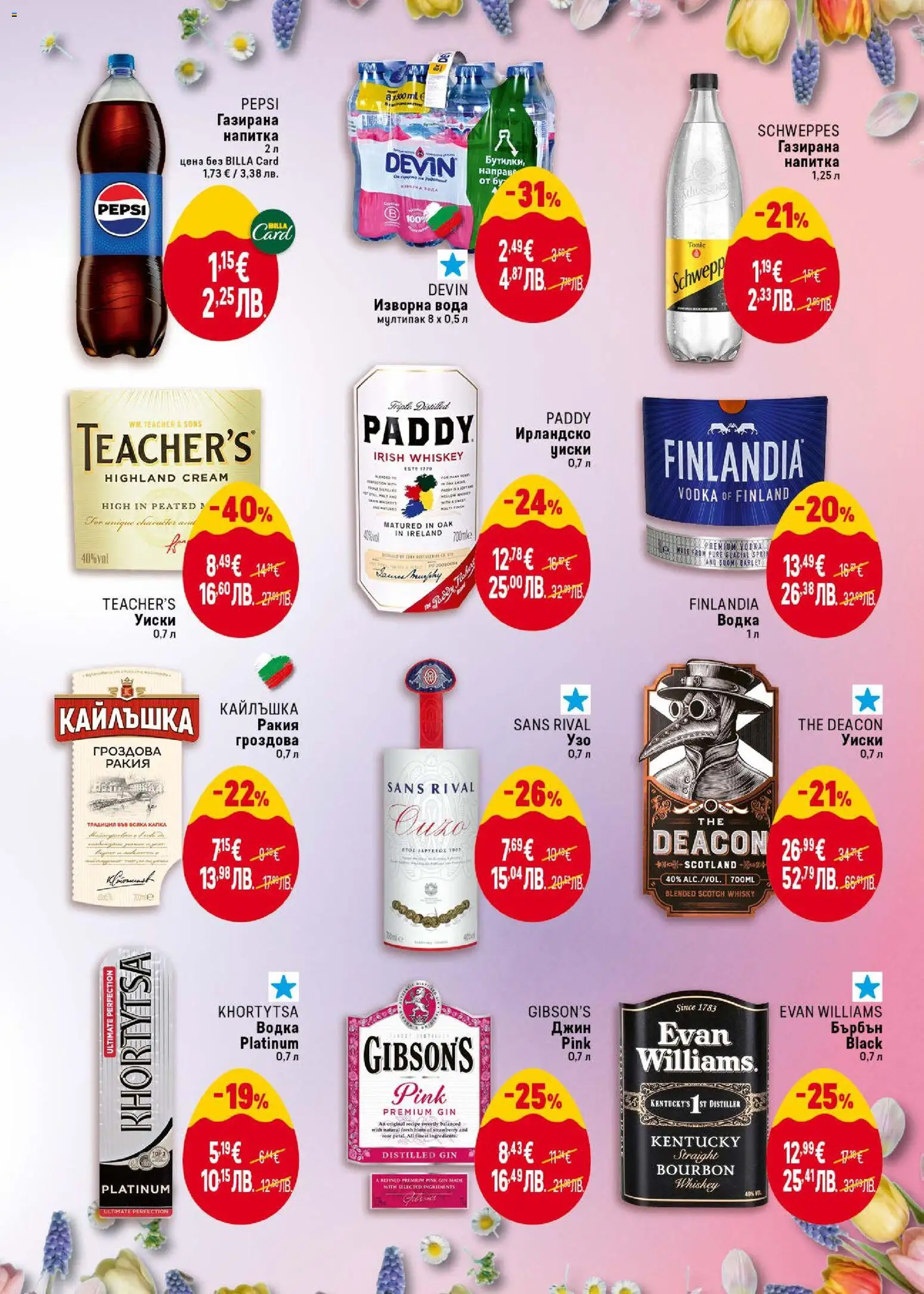 {H1} | Страница: 27 | Продукти: Бърбън, Джин, Ирландско уиски, Ракия