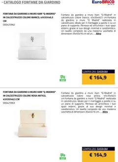 Anteprima del volantino Eurobrico Fontane da Giardino catalogo valido a partire dal 23.07.2025 | Pagina: 15 | Prodotti: Lavello