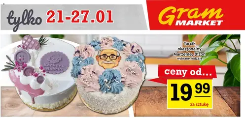 Pogląd oferty "Gram Market Gazetka - Niesłychanie Niskie Ceny" - ważna od 26.01.2026
