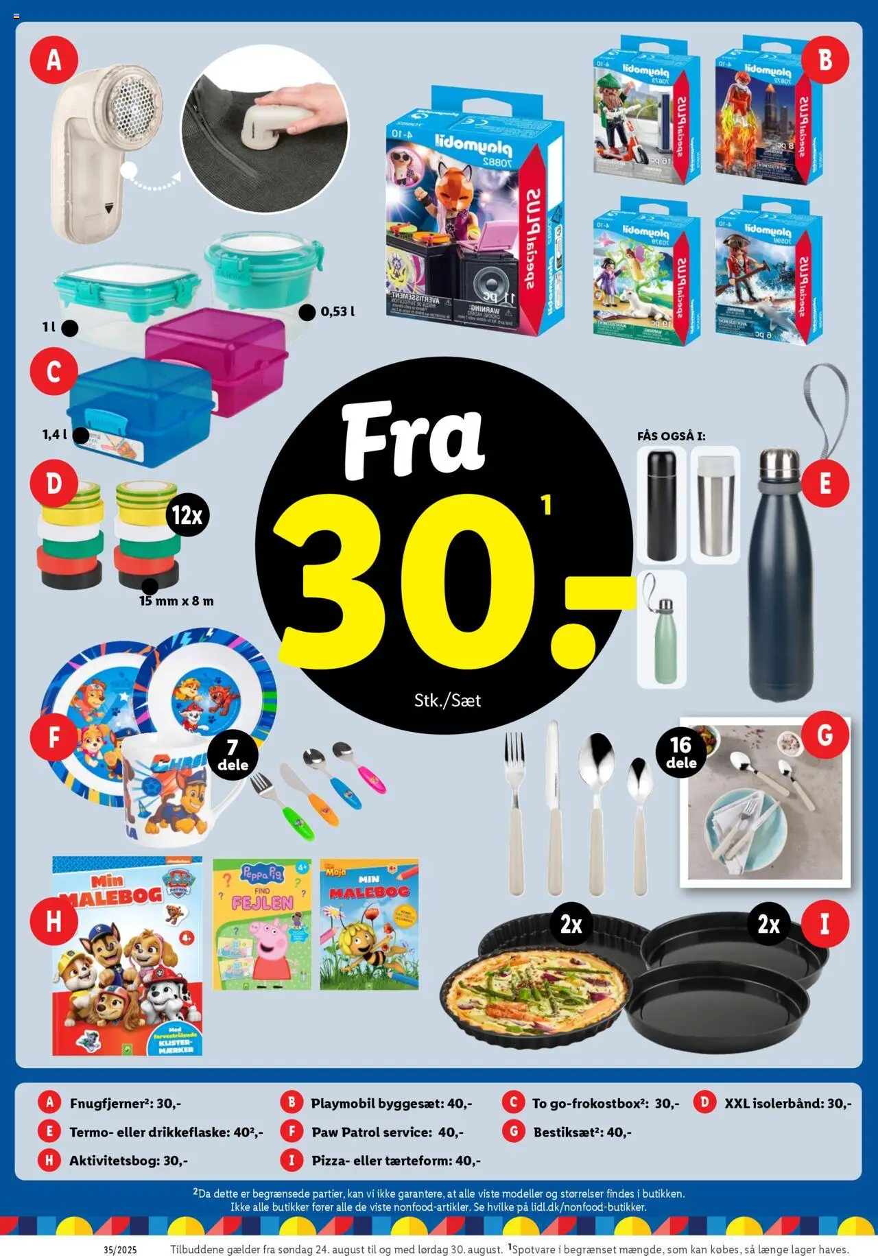 Lidl Tilbudsavis gyldig fra 24.08.2025 | Side: 22 | Produkter: Pizza, Søm