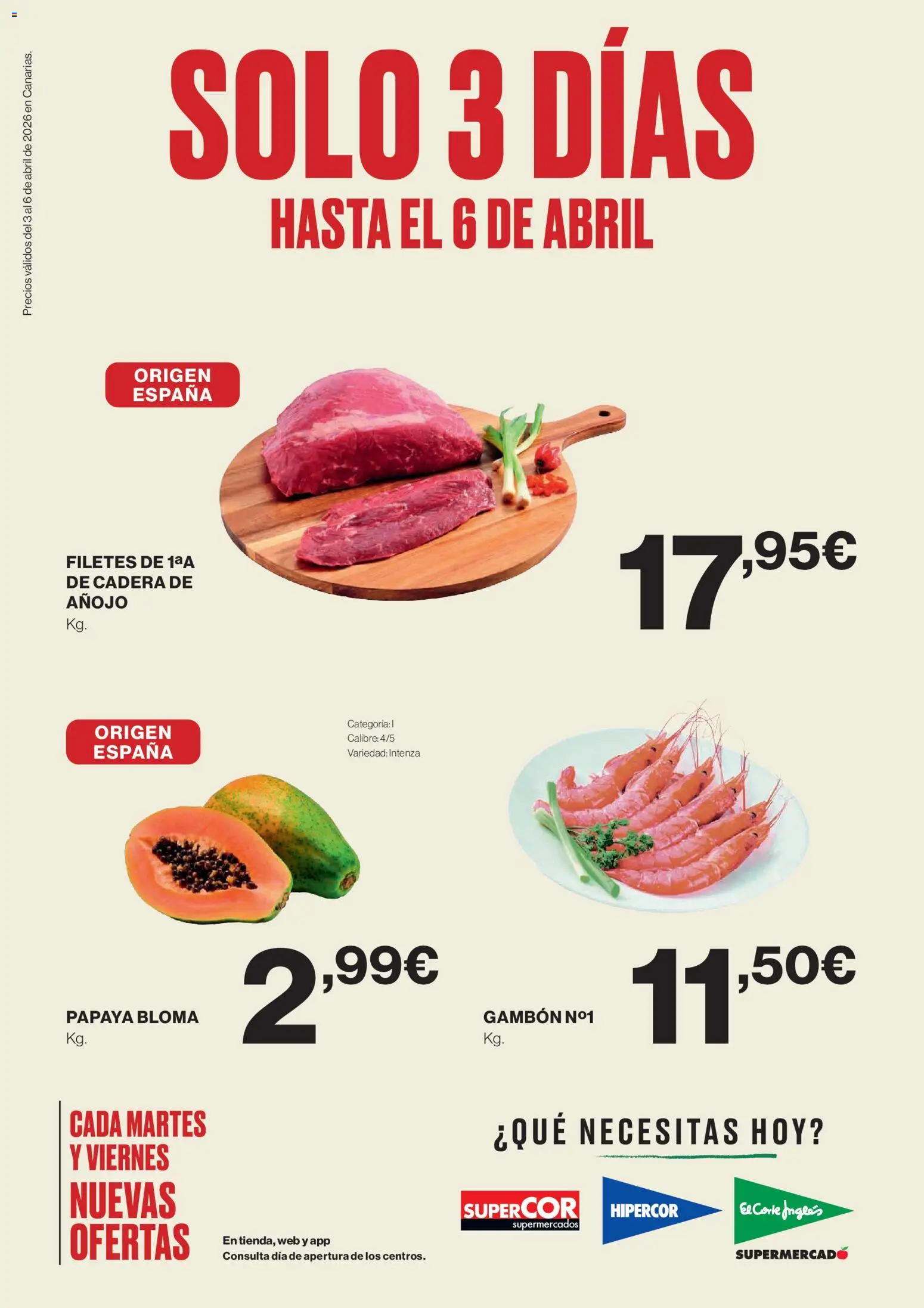 Supercor Canarias │ válido desde el 03.04.2026 | Página: 1