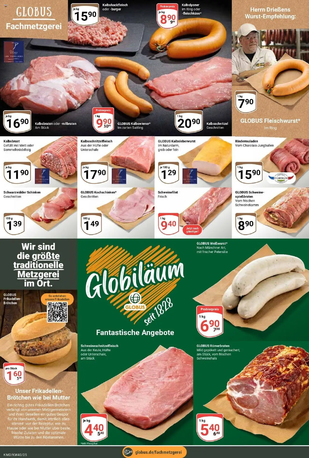 Globus prospekt Köln	 – gültig ab 28.09.2025 | Seite: 8 | Produkte: Burger, Schweinefilet, Petersilie, Schinken