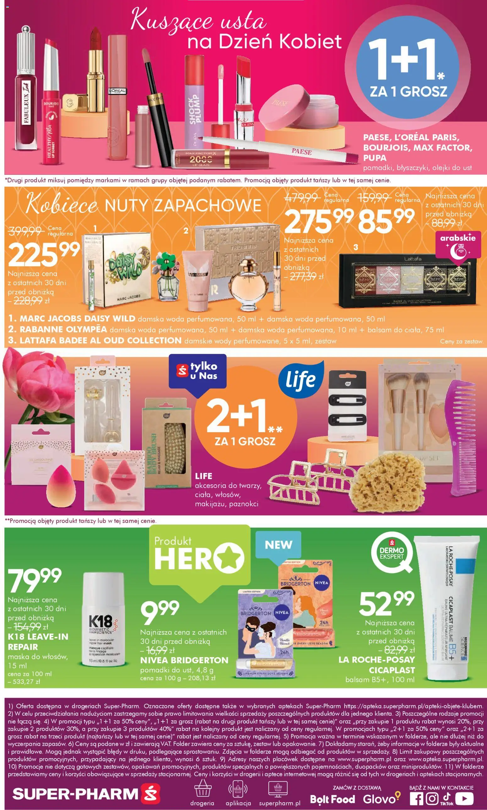 Super-pharm gazetka od 05.03.2026 | Strona: 20 | Produkty: Sorbet, Body, Maska, Woda