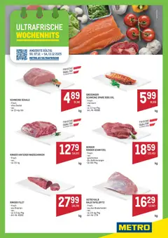 Metro angebote Wochenhits ab 07.12.2025 gültig