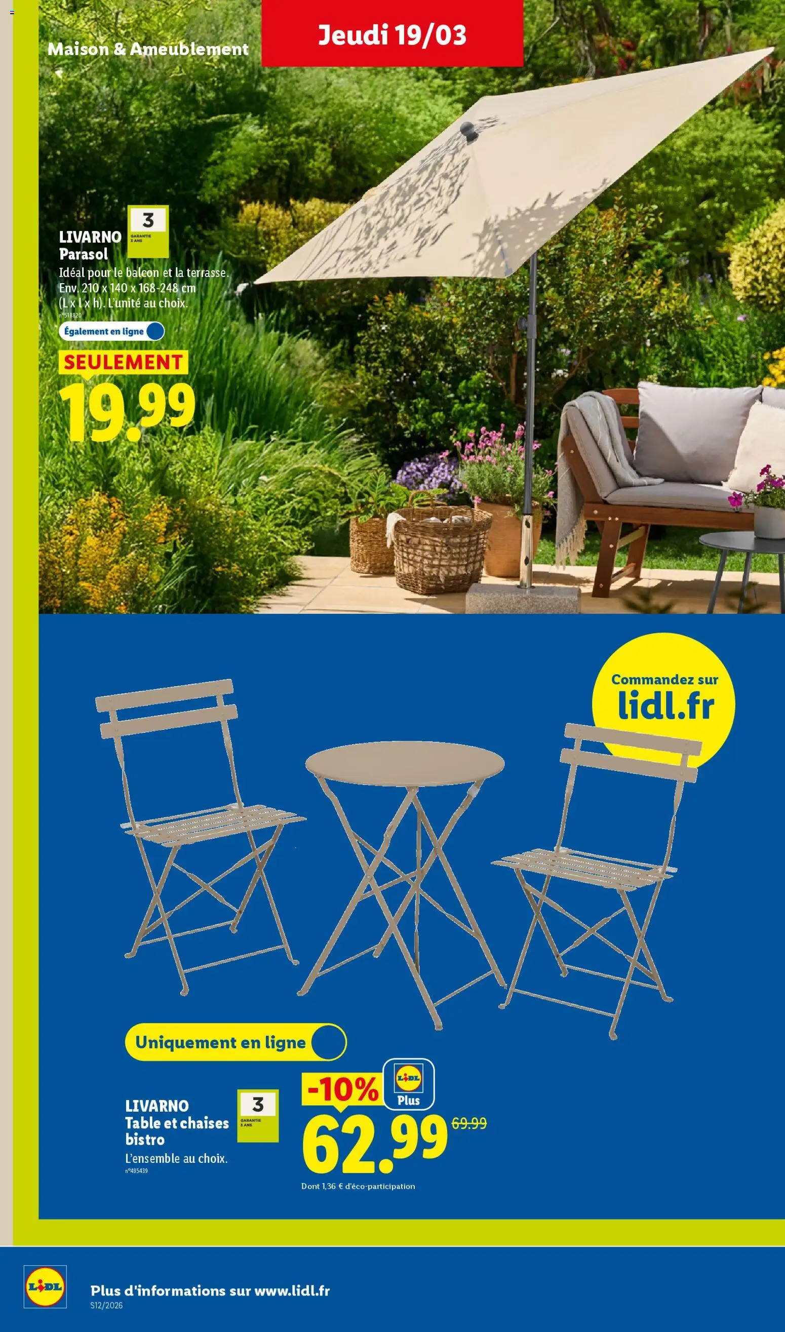 {H1} | Page: 30 | Produits: Table, Parasol