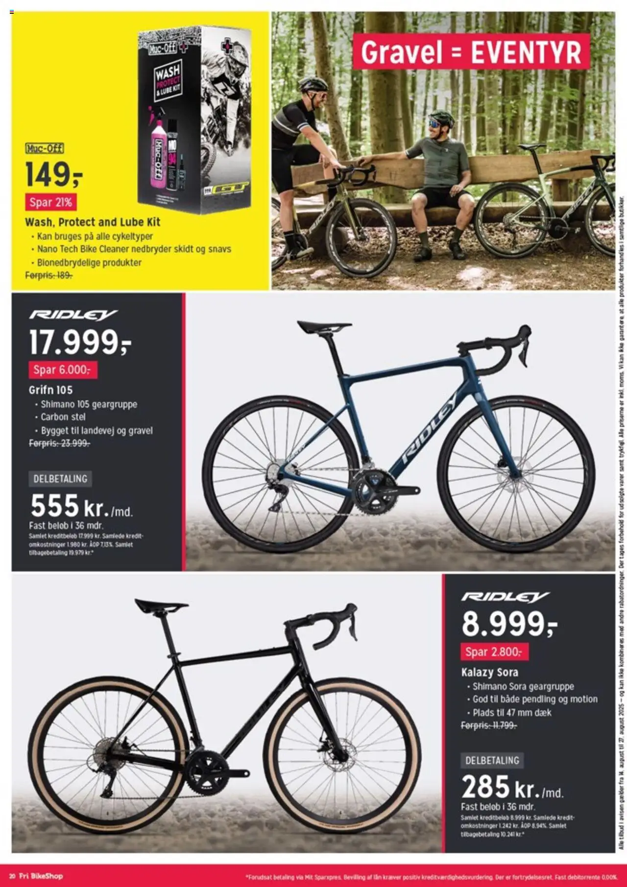Fri BikeShop Tilbudsavis gyldig fra 14.08.2025 | Side: 20