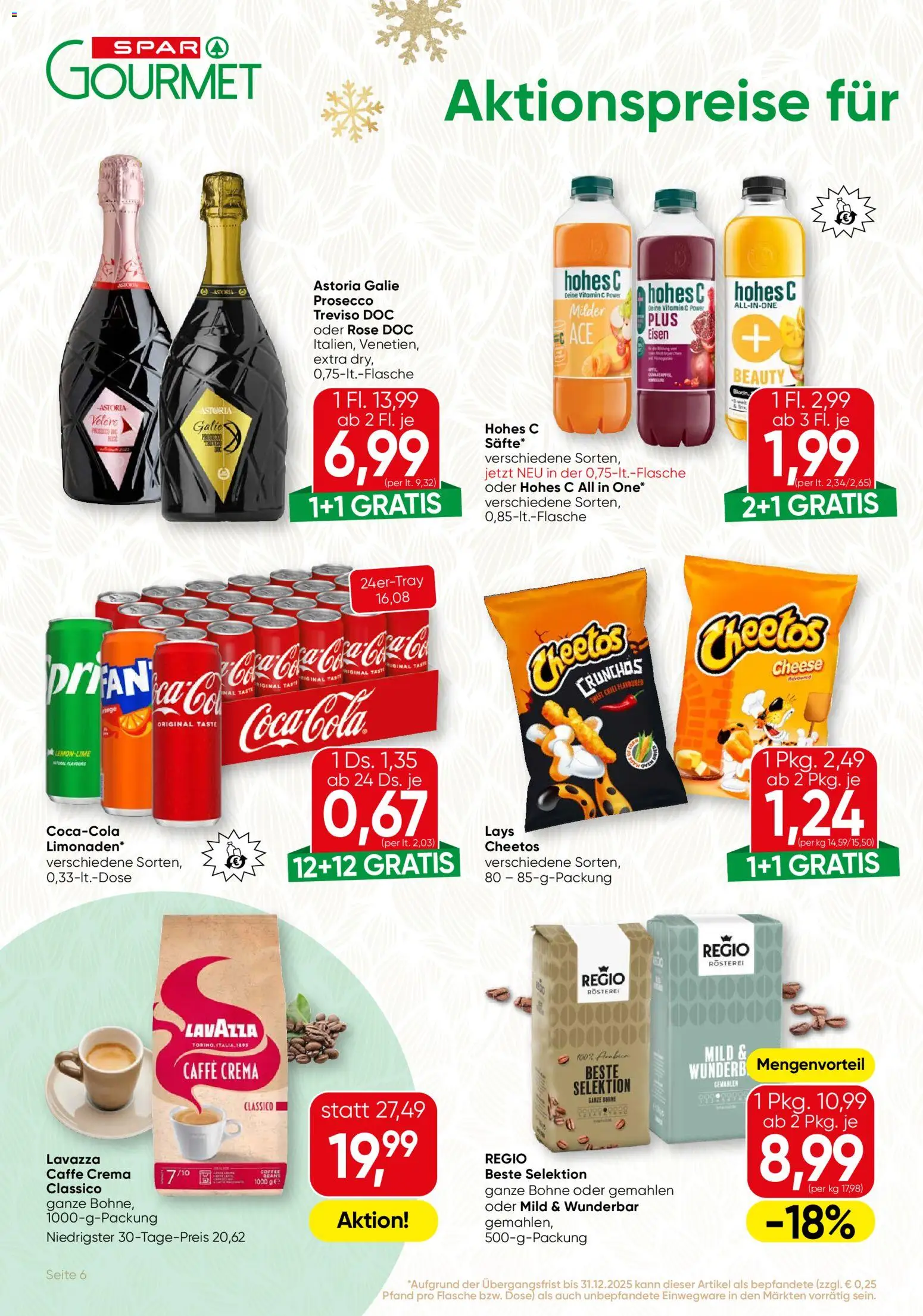 SPAR Gourmet Flugblatt gültig ab 27.11.2025 | Seite: 6 | Produkte: Chili