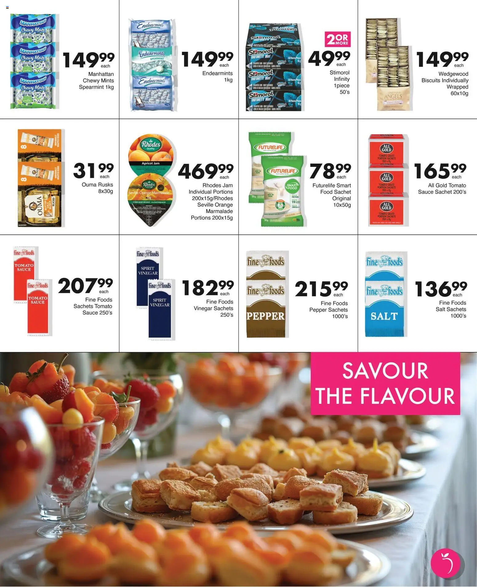 New Save catalogue – valid from 27.10.2025 | Page: 15 | Products: Butter, Vinegar, Rusks, Salt