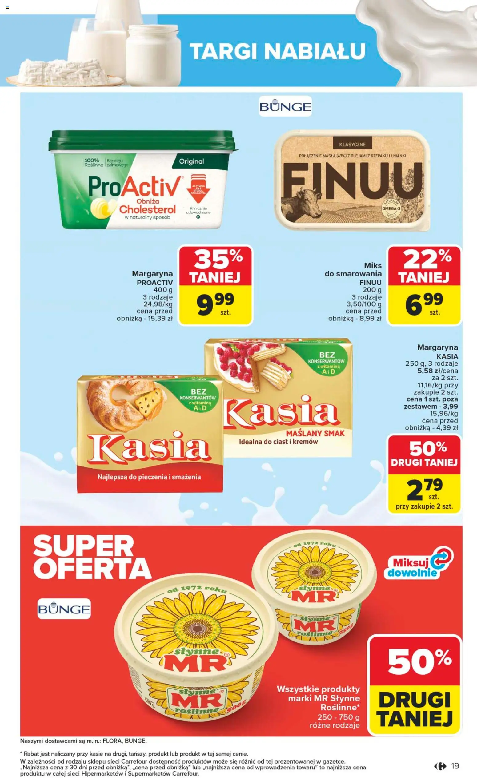 Carrefour Gazetka od 10.11.2025 | Strona: 21 | Produkty: Margaryna kasia, Margaryna