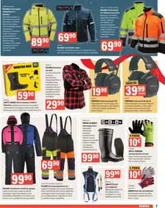 Puuilo-mainoslehti voimassa 08.12.2025 alkaen | Sivu: 7 | Tuotteet: Paristot, Paita, Voi, Saappaat