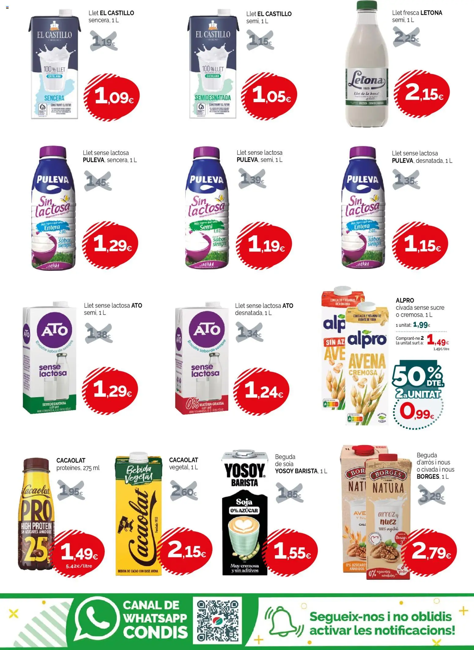 Condis - folleto life │ válido desde el 18.02.2026 | Página: 9 | Productos: Φρυγανιές σικάλεως