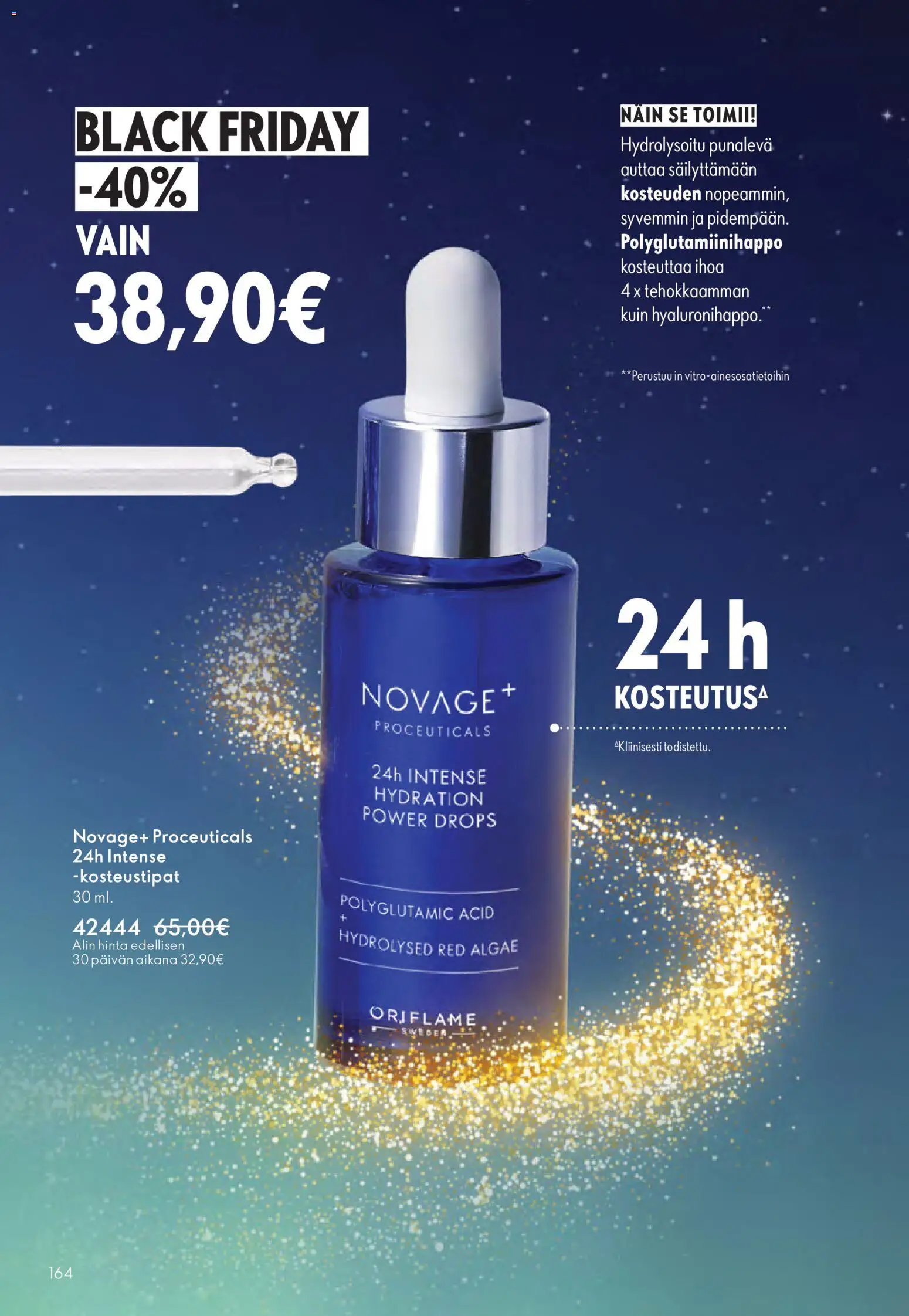 Oriflame - Black Friday – voimassa 19.11.2025 alkaen | Sivu: 164