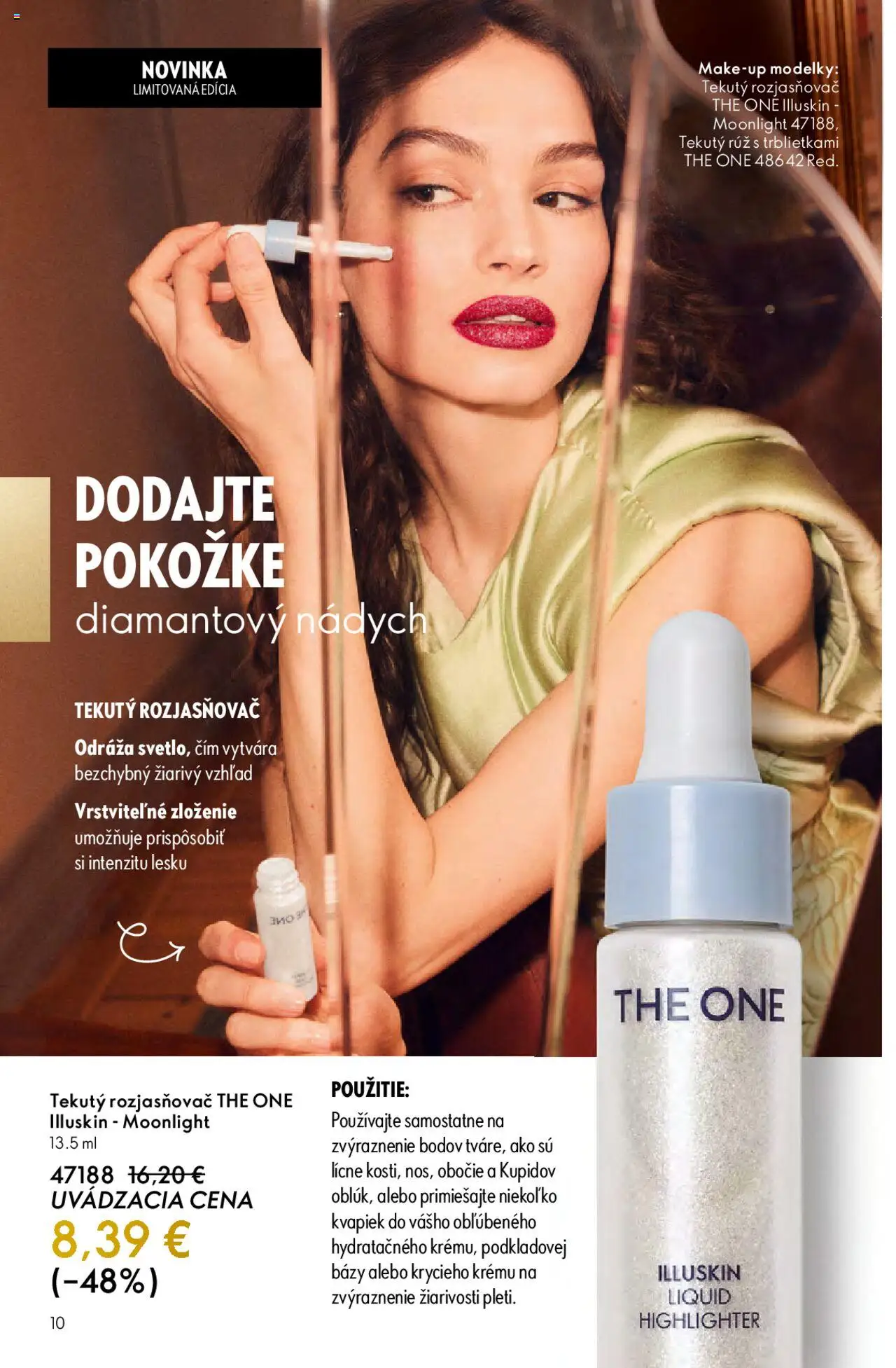 Nové Oriflame akcie – leták je platný od 12.11.2025 | Strana: 10 | Produkty: Rozjasňovač