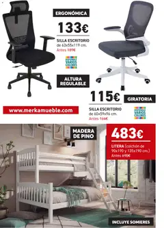 Vista previa Merkamueble folleto válido desde el 21.01.2026 | Página: 68 | Productos: Colchon, Silla