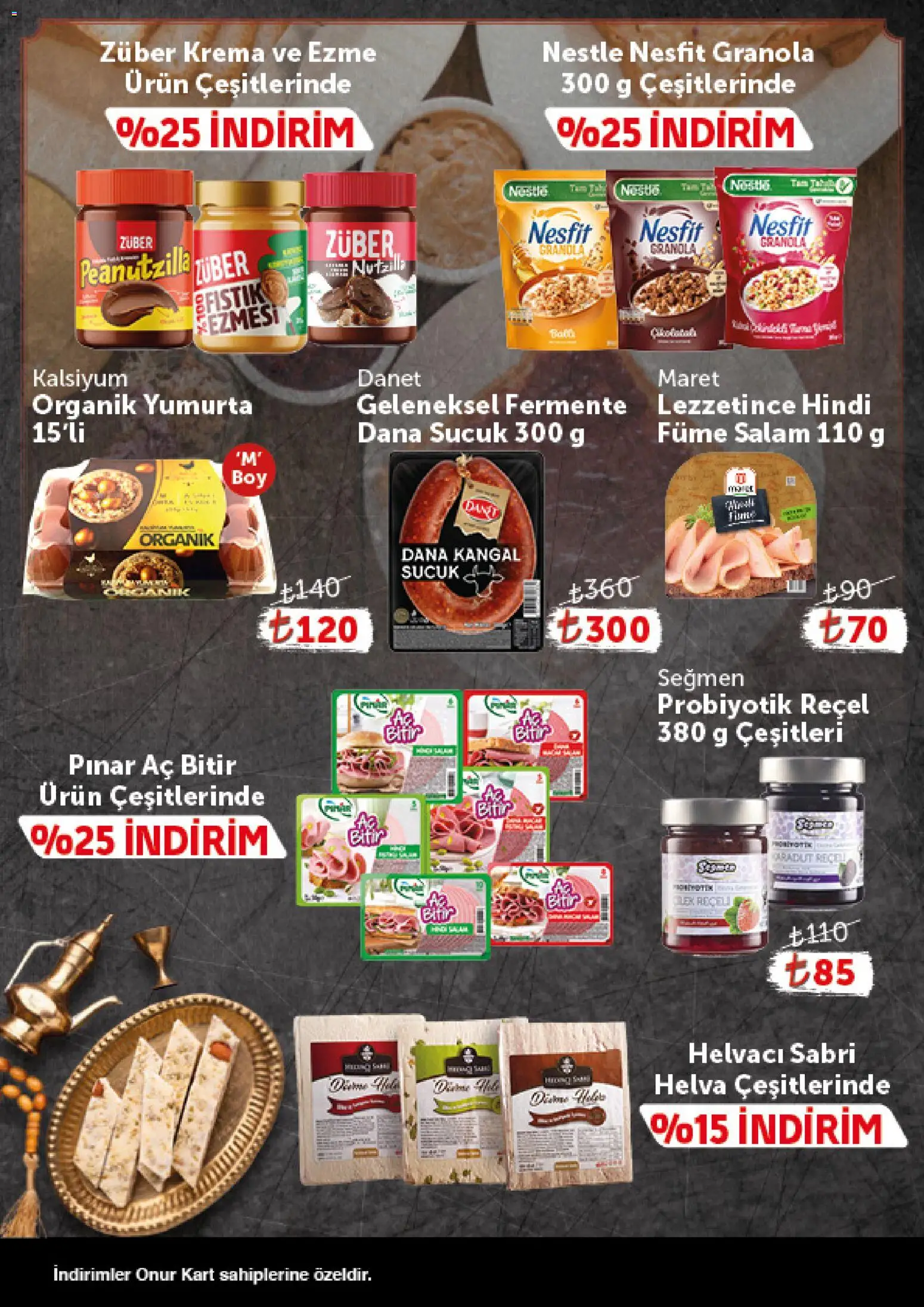 Onur Market Katalog - Gurme - 10.02.2026 tarihinden itibaren geçerlidir | Sayfa: 6 | Ürünler: Yumurta, Salam, Krema, Sucuk