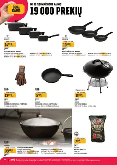 Senukai leidinys galioja nuo 04.03.2026 | Puslapis: 34 | Prekių: Keptuvė, Puodas, Pirštines