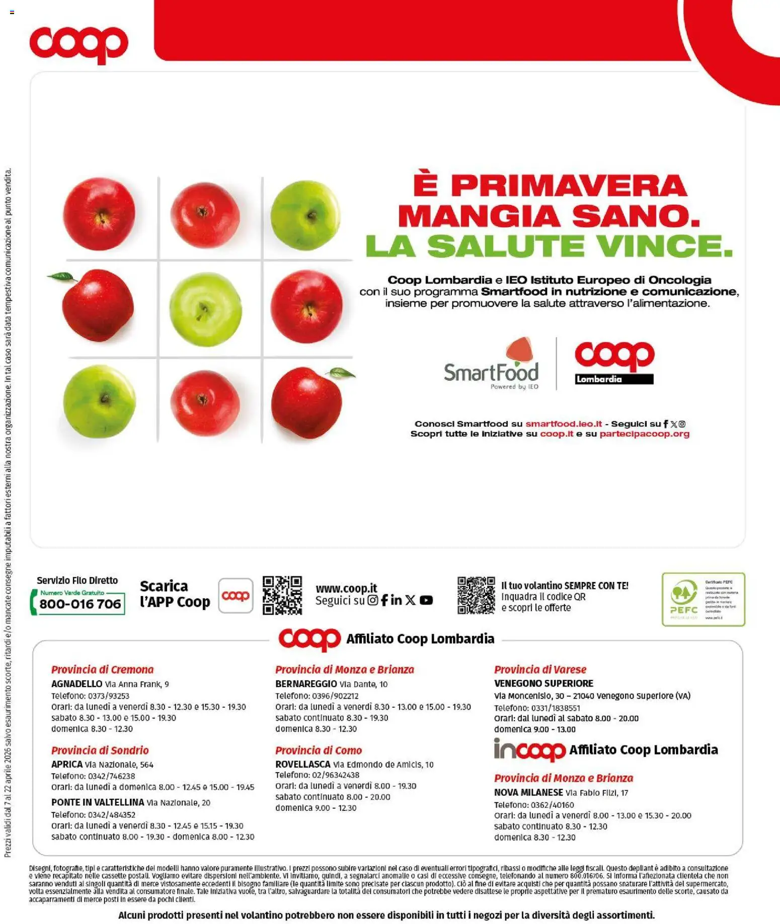 Volantino COOP del 07.04.2026 | Pagina: 12 | Prodotti: Tè, Data, Telefono