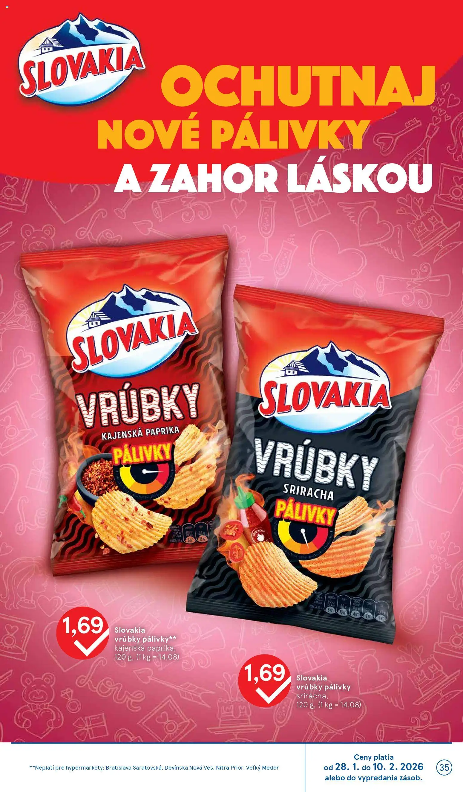 Nové Tesco akcie – leták je platný od 04.02.2026 | Strana: 35 | Produkty: Paprika