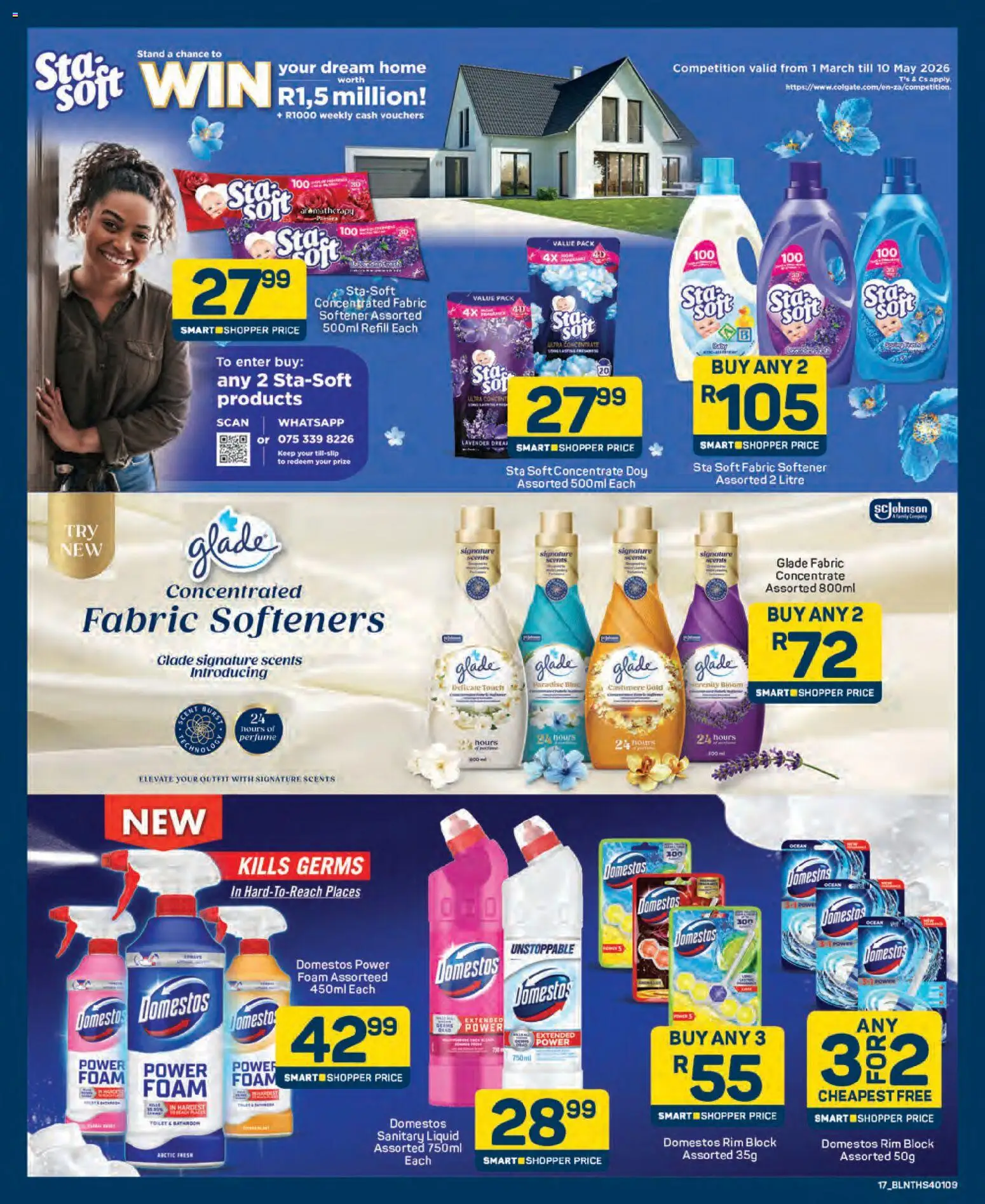 New Pick n Pay catalogue – valid from 25.03.2026 | Page: 17 | Products: Perfume, Foam, Fabric softener