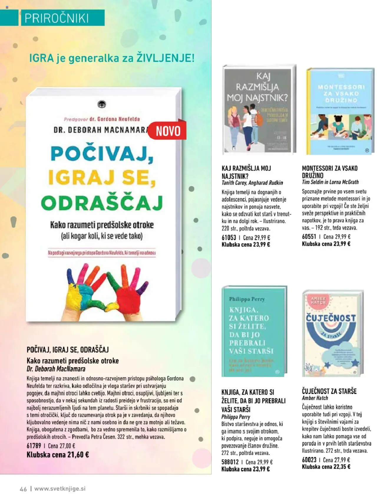 Svet knjige katalog │ velja od 01.07.2025 | Stran: 46 | Izdelki: Igra, Knjiga