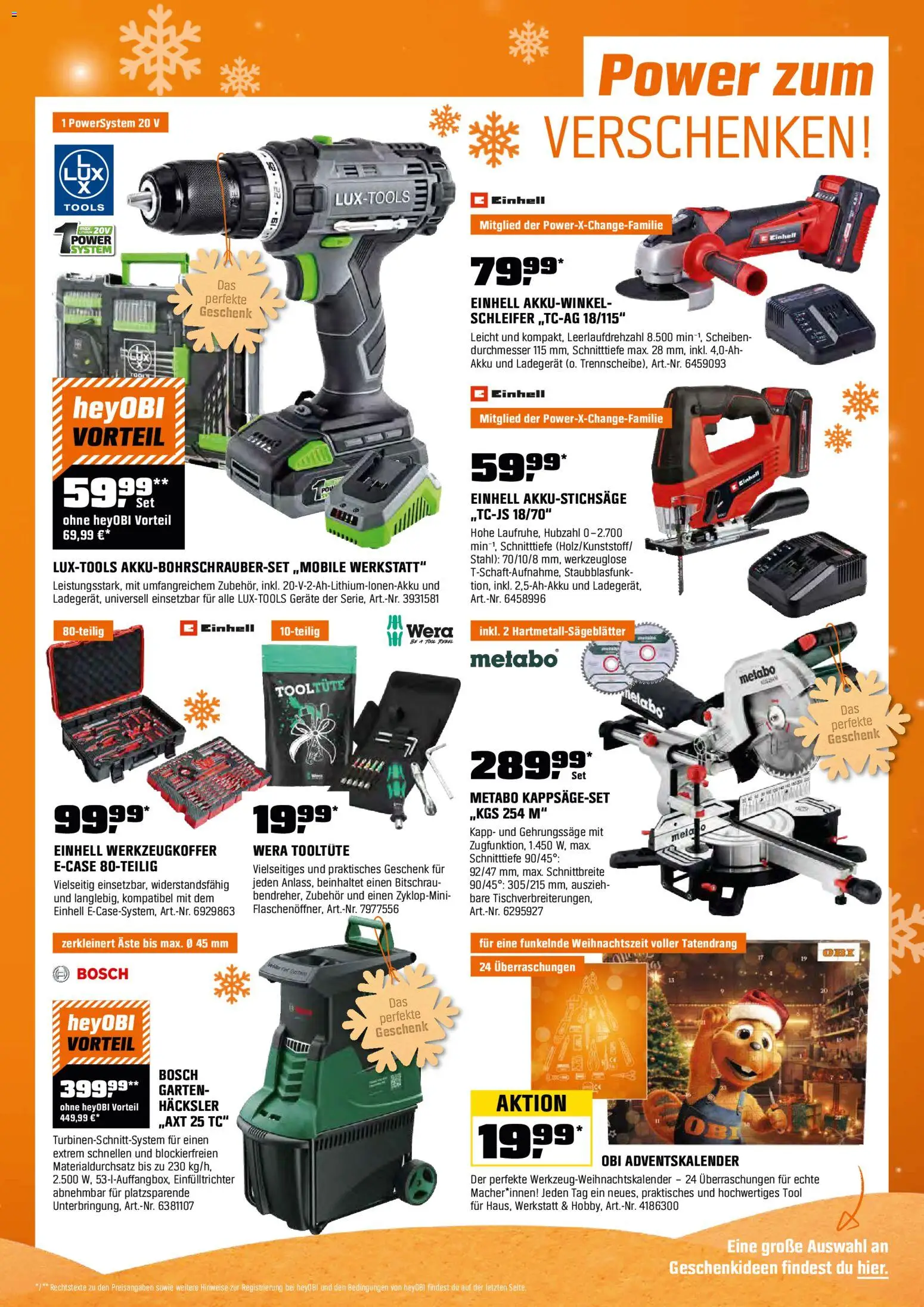 Obi Prospekt 	 – gültig ab 14.11.2025 | Seite: 21 | Produkte: Bosch, Ladegerät