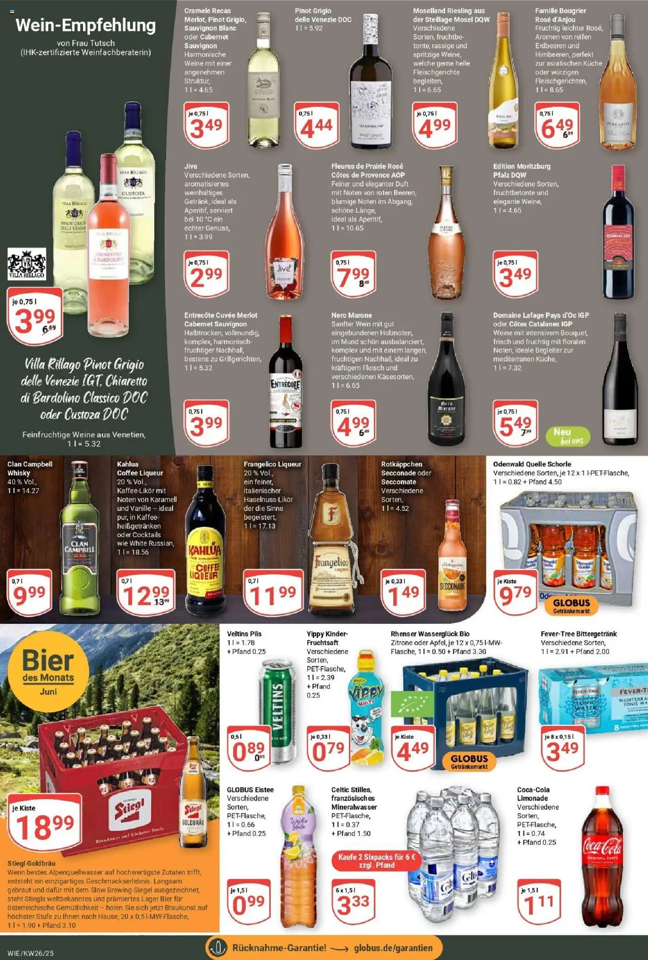 Globus prospekt Waghäusel	 - gültig ab dem 22.06.2025 | Seite: 13 | Produkte: Whisky, Küche, Duft, Entrecote