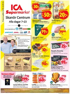 ICA Supermarket - Skanör - Förhandsvisning av reklamblad från butik ICA Supermarket aktuell från 15.09.2025