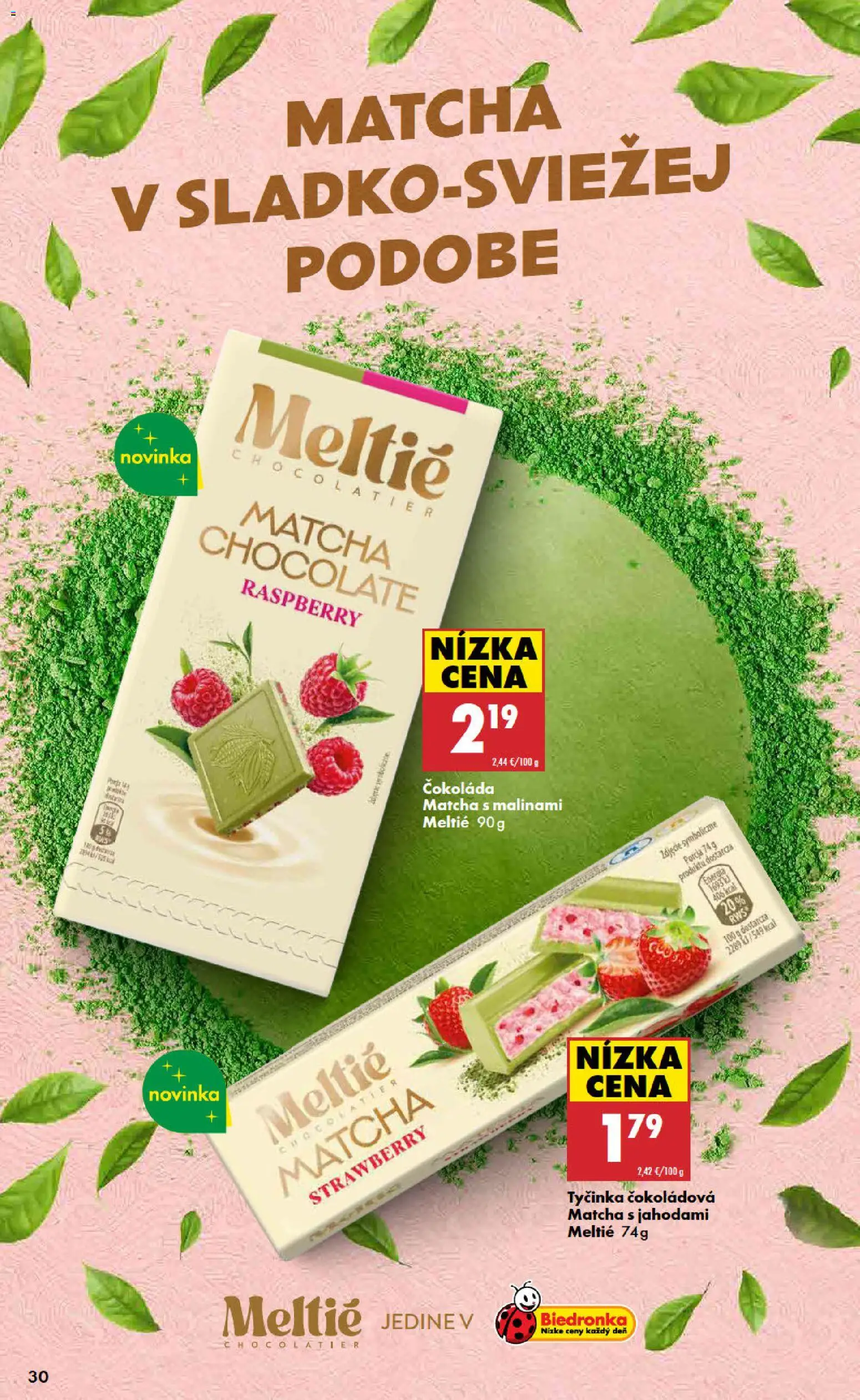 Nové Biedronka akcie – leták je platný od 13.11.2025 | Strana: 30 | Produkty: Čokoláda