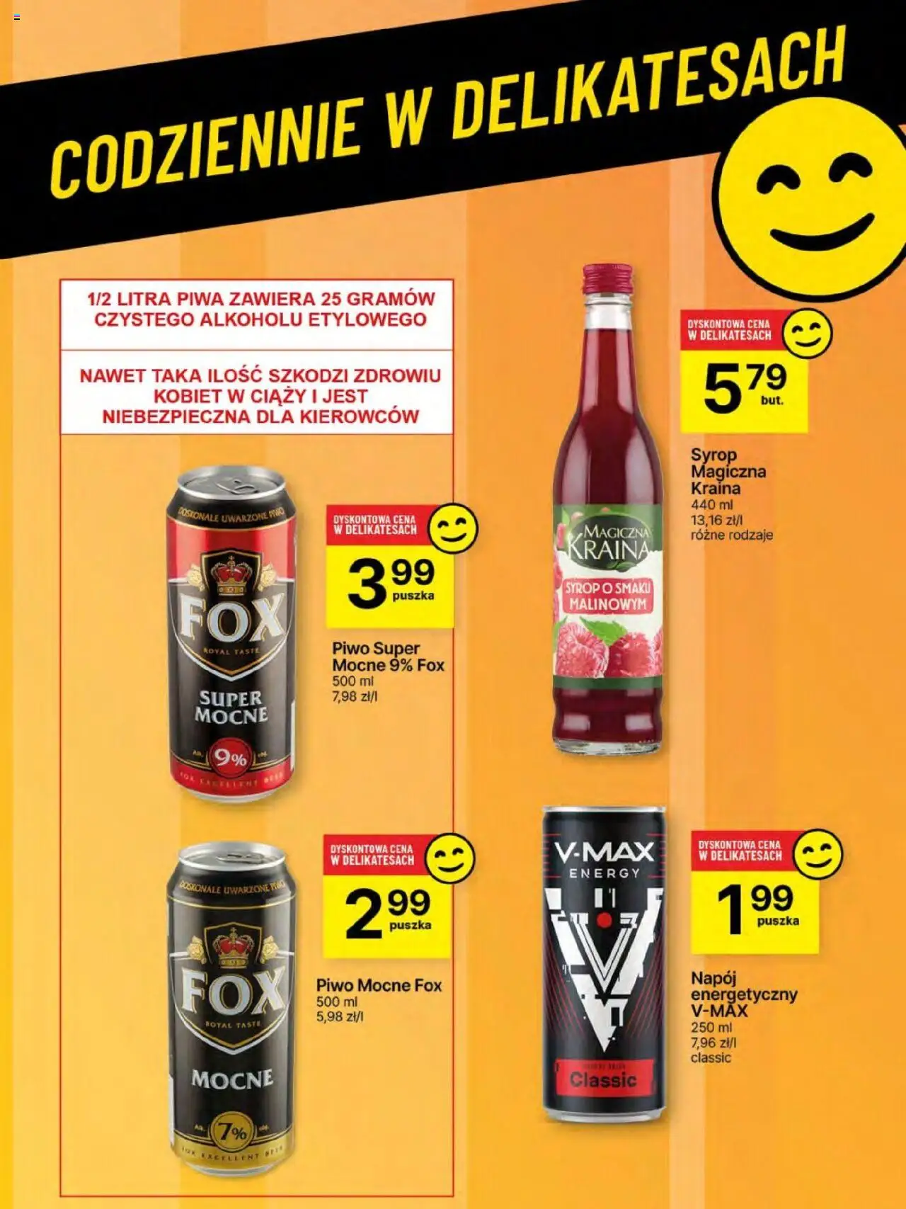 Delikatesy Centrum Gazetka - Sklepy Własne od 26.06.2025 | Strona: 63 | Produkty: Syrop, Piwo