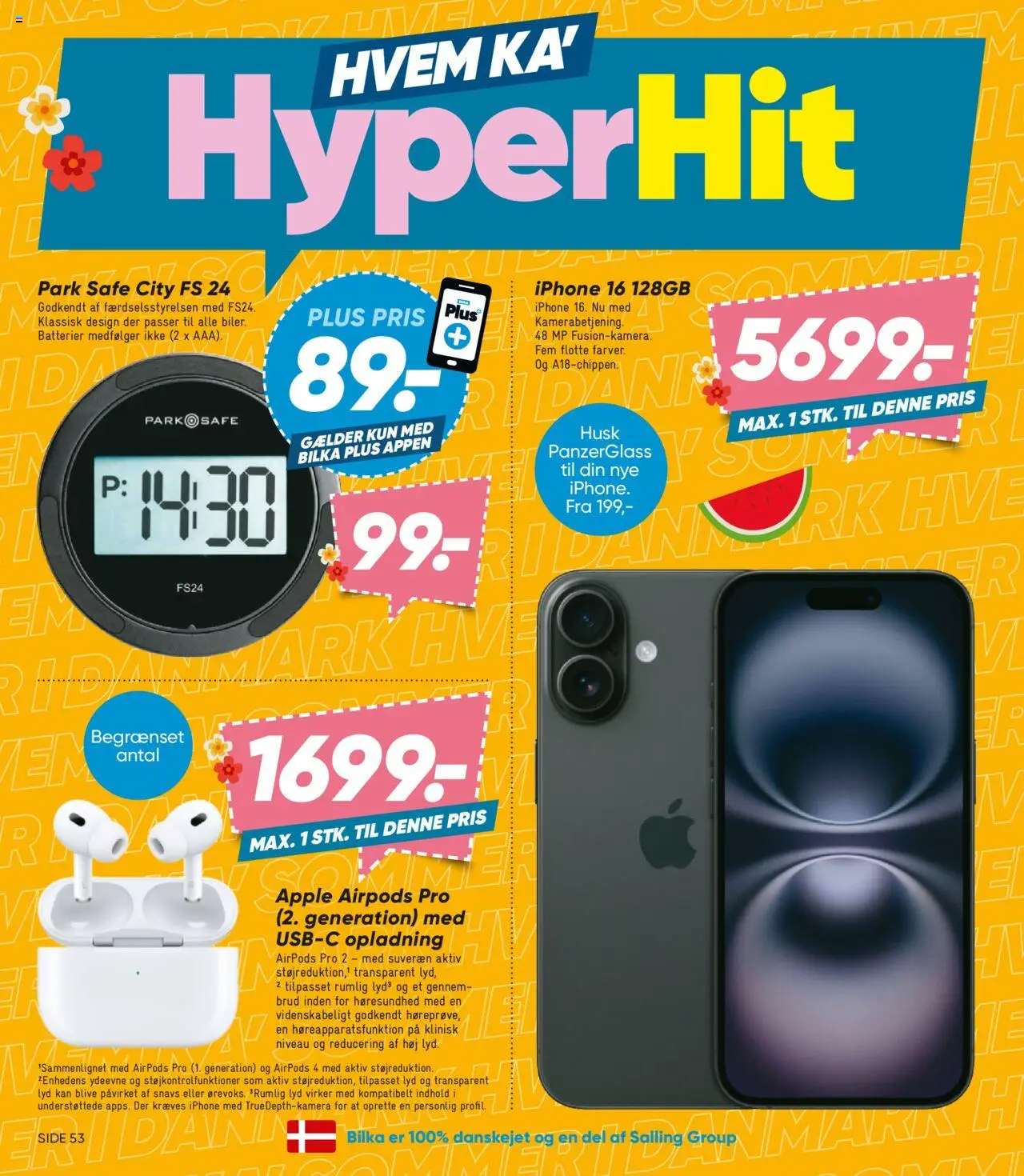 Bilka Tilbudsavis gyldig fra 27.06.2025 | Side: 4 | Produkter: Airpods, Smartphone, Lyd, Søm