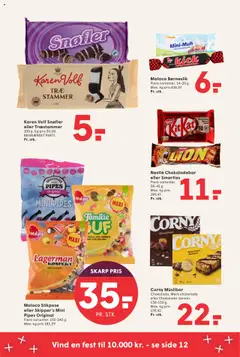Spar tilbudsavis – gyldig fra 19.09.2025 | Side: 23 | Produkter: Chokolade, Vingummi, Søm
