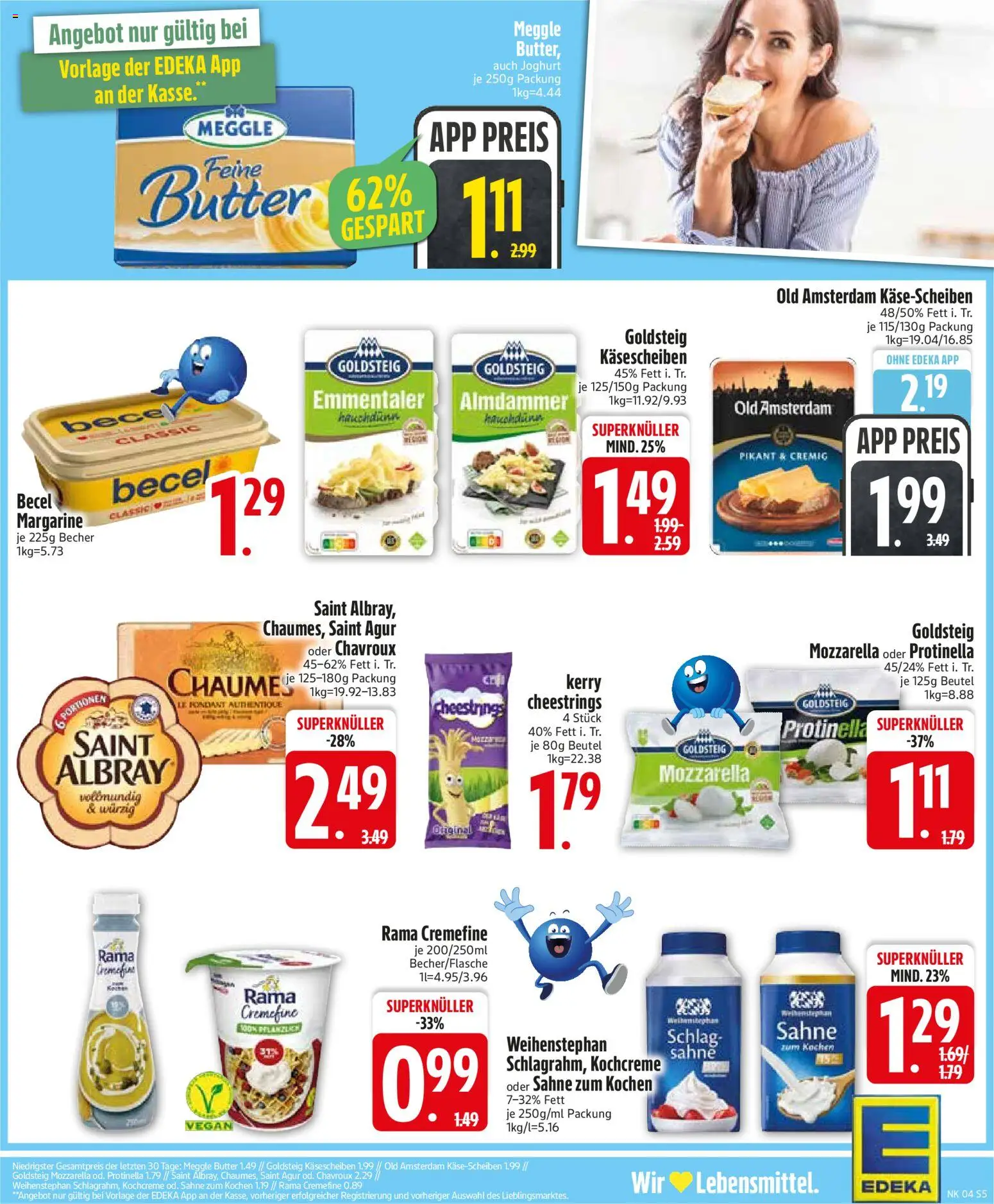 {H1} | Pagina: 7 | Producten: Mozzarella