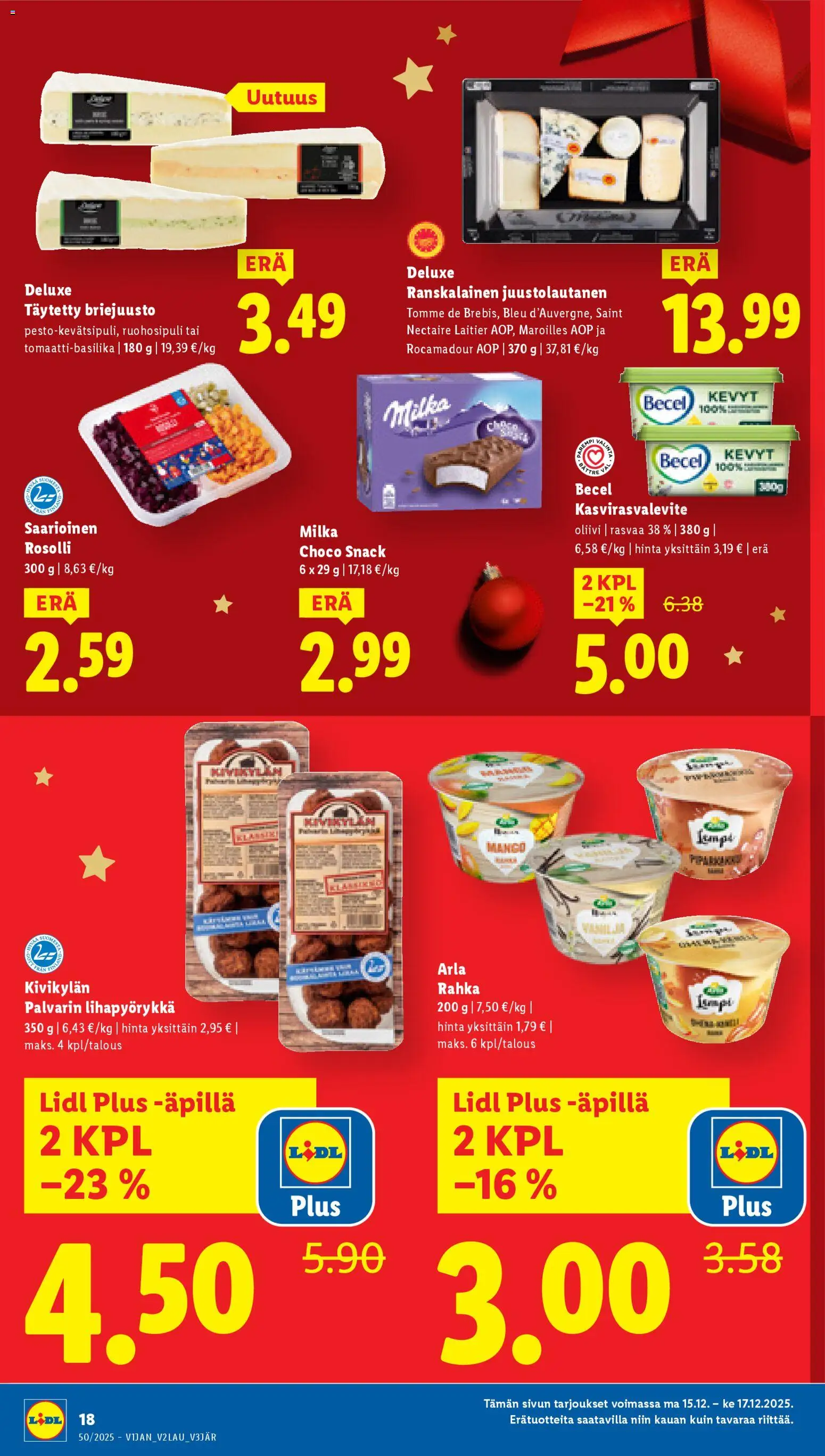 Lidl tarjoukset - Helsinki – voimassa 11.12.2025 alkaen | Sivu: 20 | Tuotteet: Mango