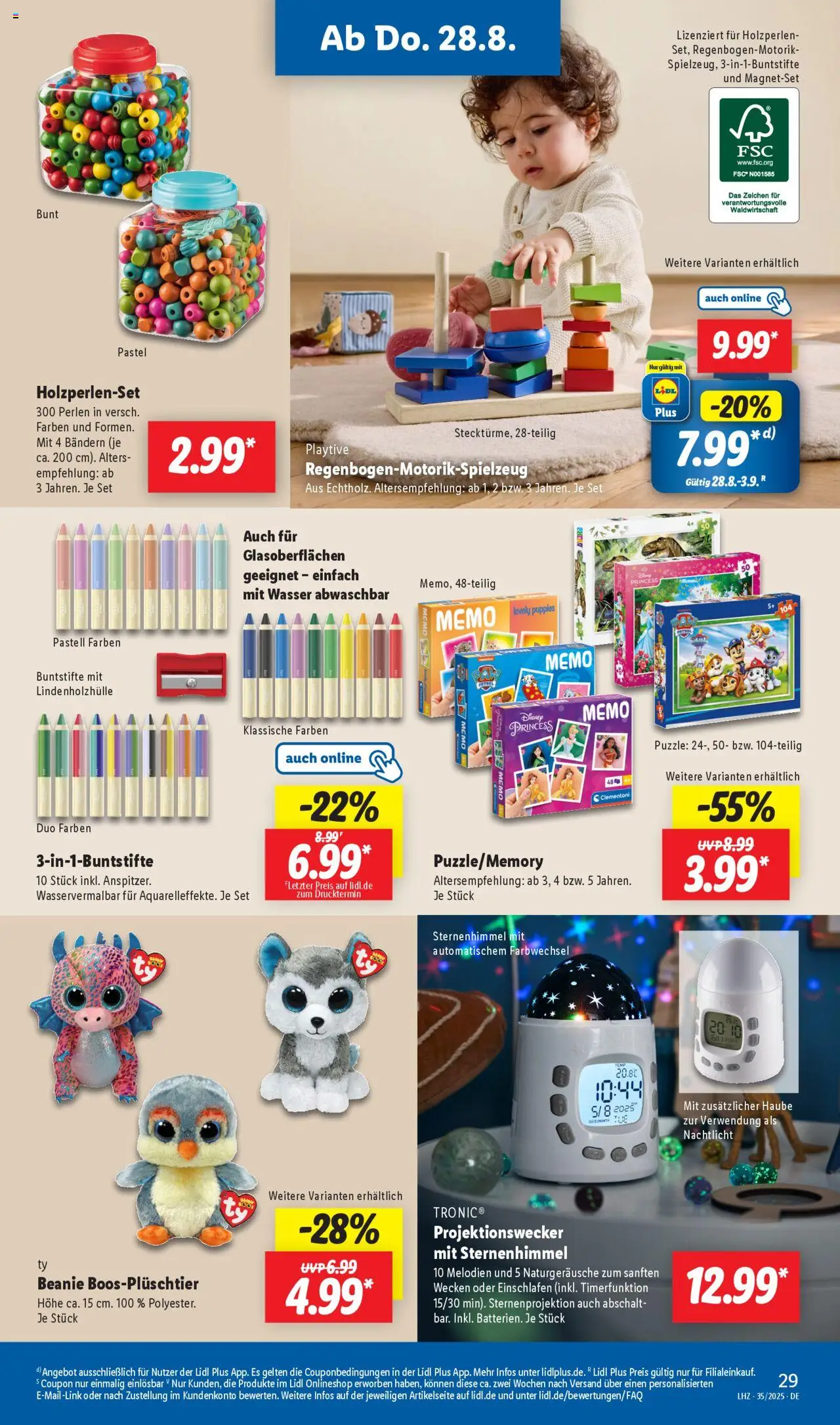 Lidl Prospekt Heppenheim	 - gültig ab dem 25.08.2025 | Seite: 17 | Produkte: Wasser, Nachtlicht