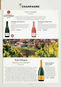 Preview of Booker Wholesale - Wine List 25/26 valid from 01.01.2026 | Page: 16 | Products: Wine, Champagne, Honey