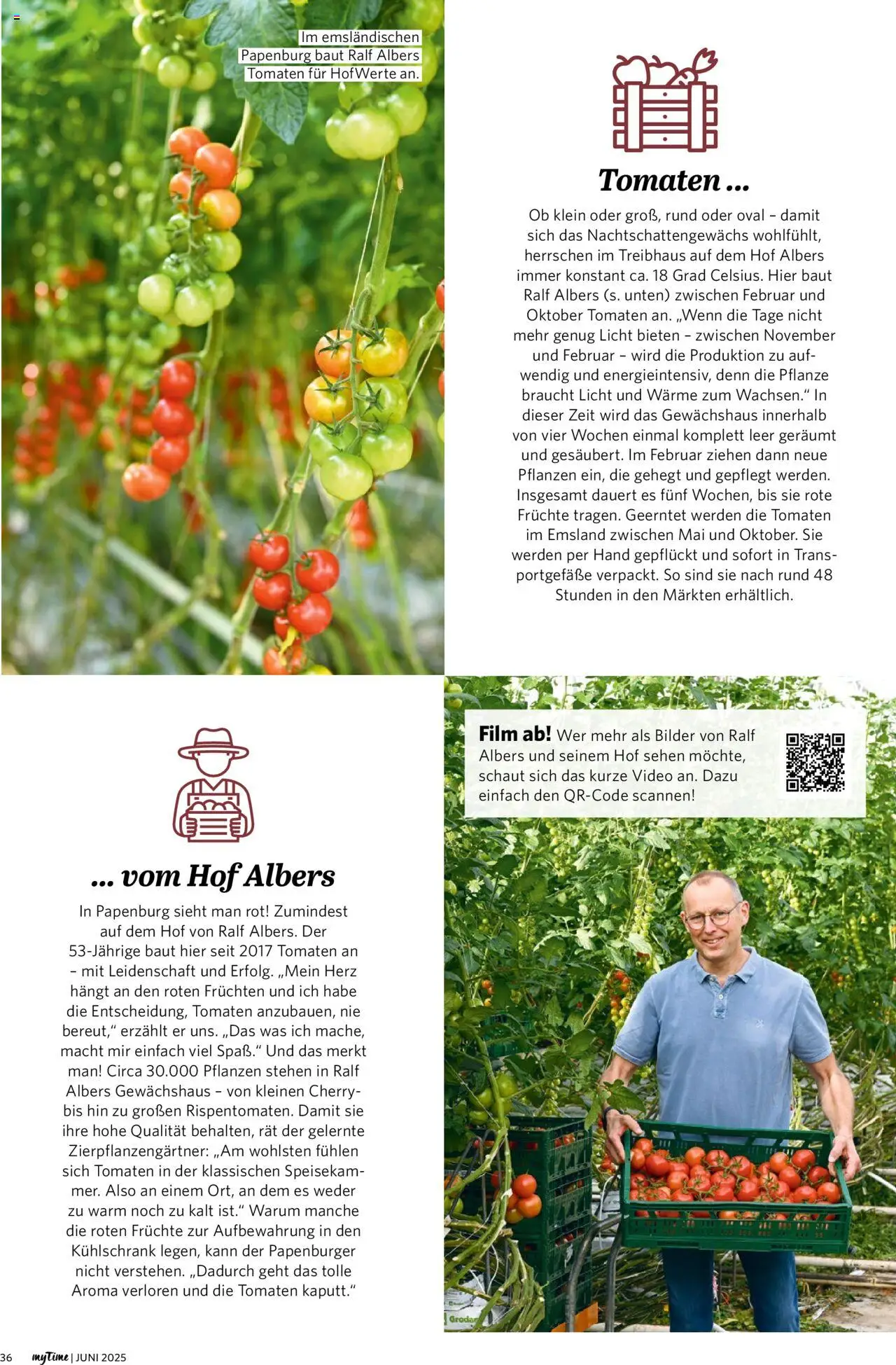 Combi - myTime Juni 2025 - gültig ab dem 01.06.2025 | Seite: 36 | Produkte: Kühlschrank, Tomaten, Bilder, Video
