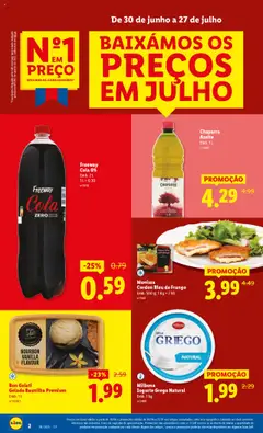 Lidl folheto │ válido de 07.07.2025 | Página: 2 | Produtos: Azeite, Frango, Base, Iogurte