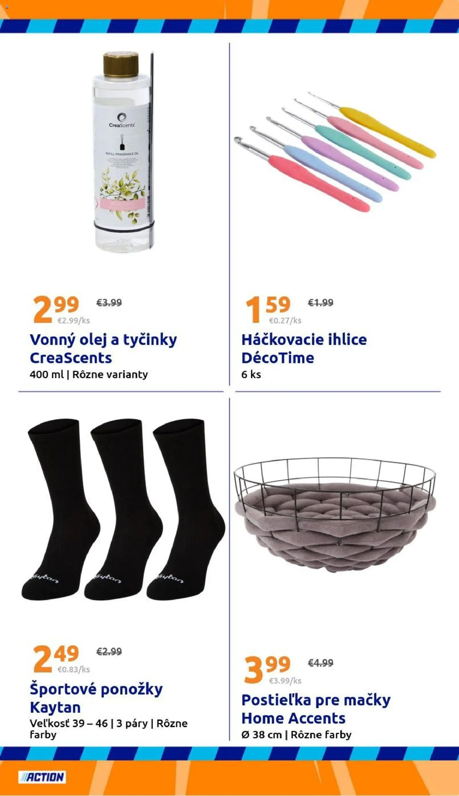 Nové Action akcie – leták je platný od 31.12.2025 | Strana: 29 | Produkty: Olej, Ponožky