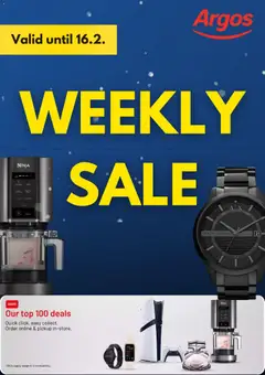 Preview of Argos - Weekly offers valid from 10.02.2026