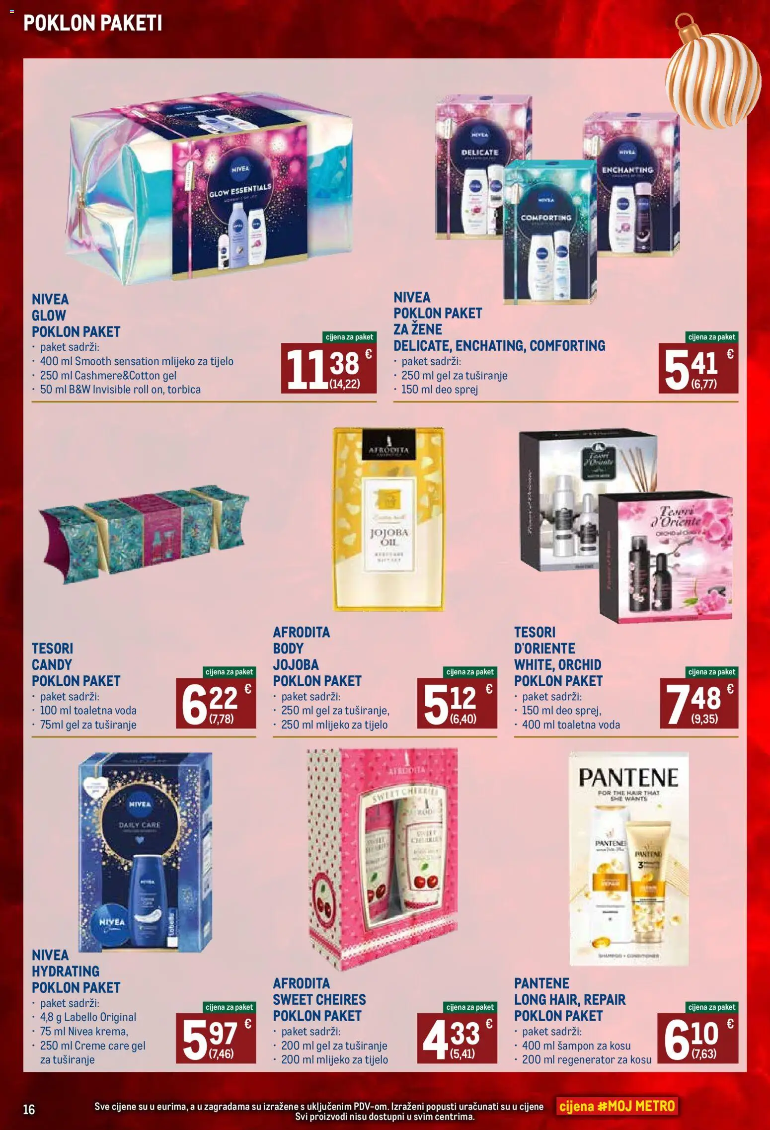 Metro katalog | vrijedi od 03.11.2025 | Stranica: 16 | Proizvodi: Labello, Regenerator, Regenerator za kosu, Voda