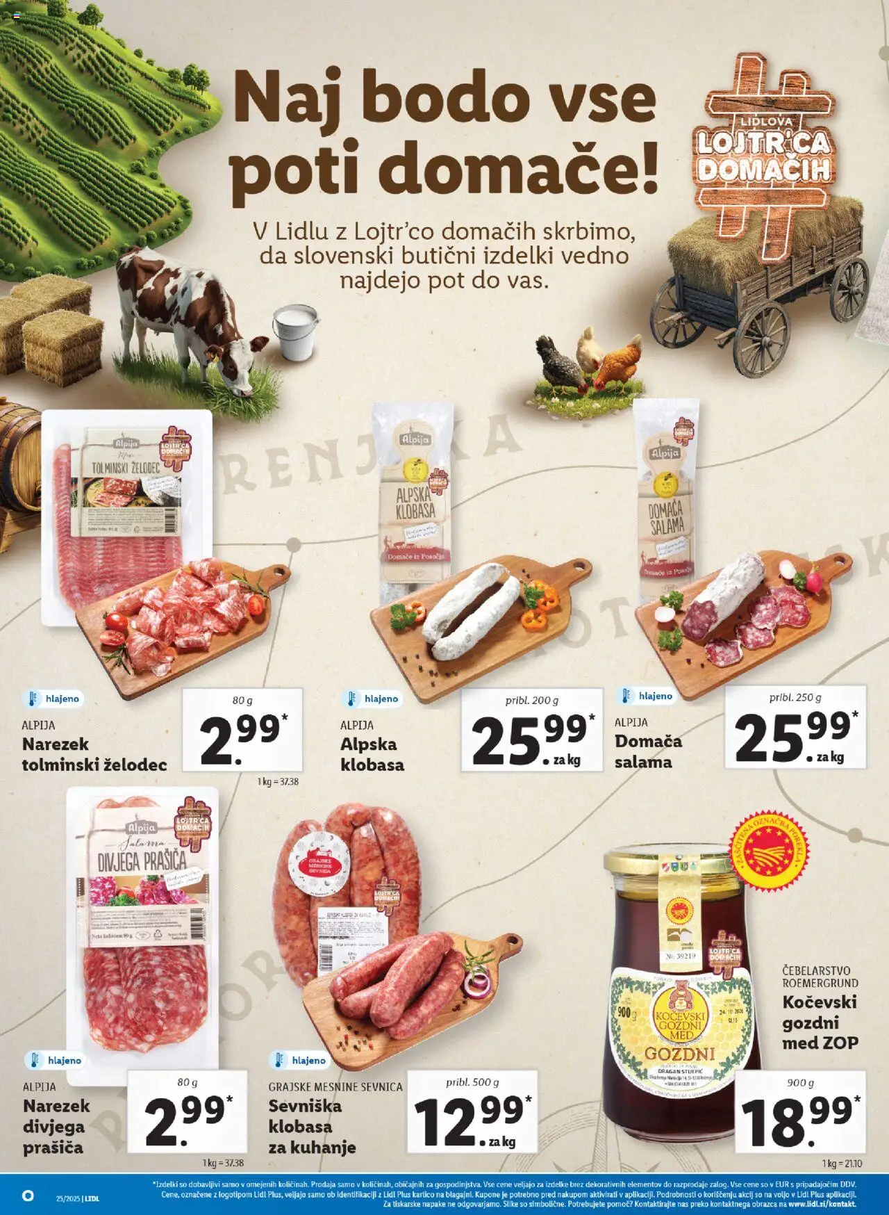 Lidl katalog │ velja od 19.06.2025 | Stran: 26 | Izdelki: Narezek, Salama