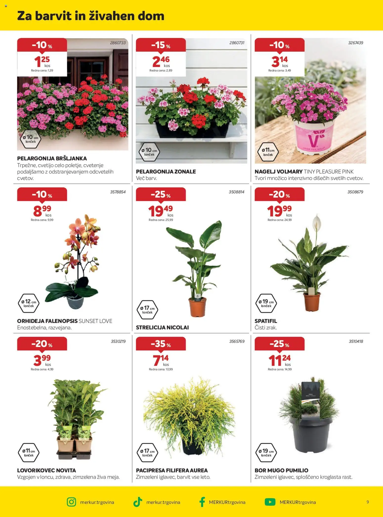Novi Merkur katalog ponudbe – veljaven od 01.04.2026 | Stran: 9