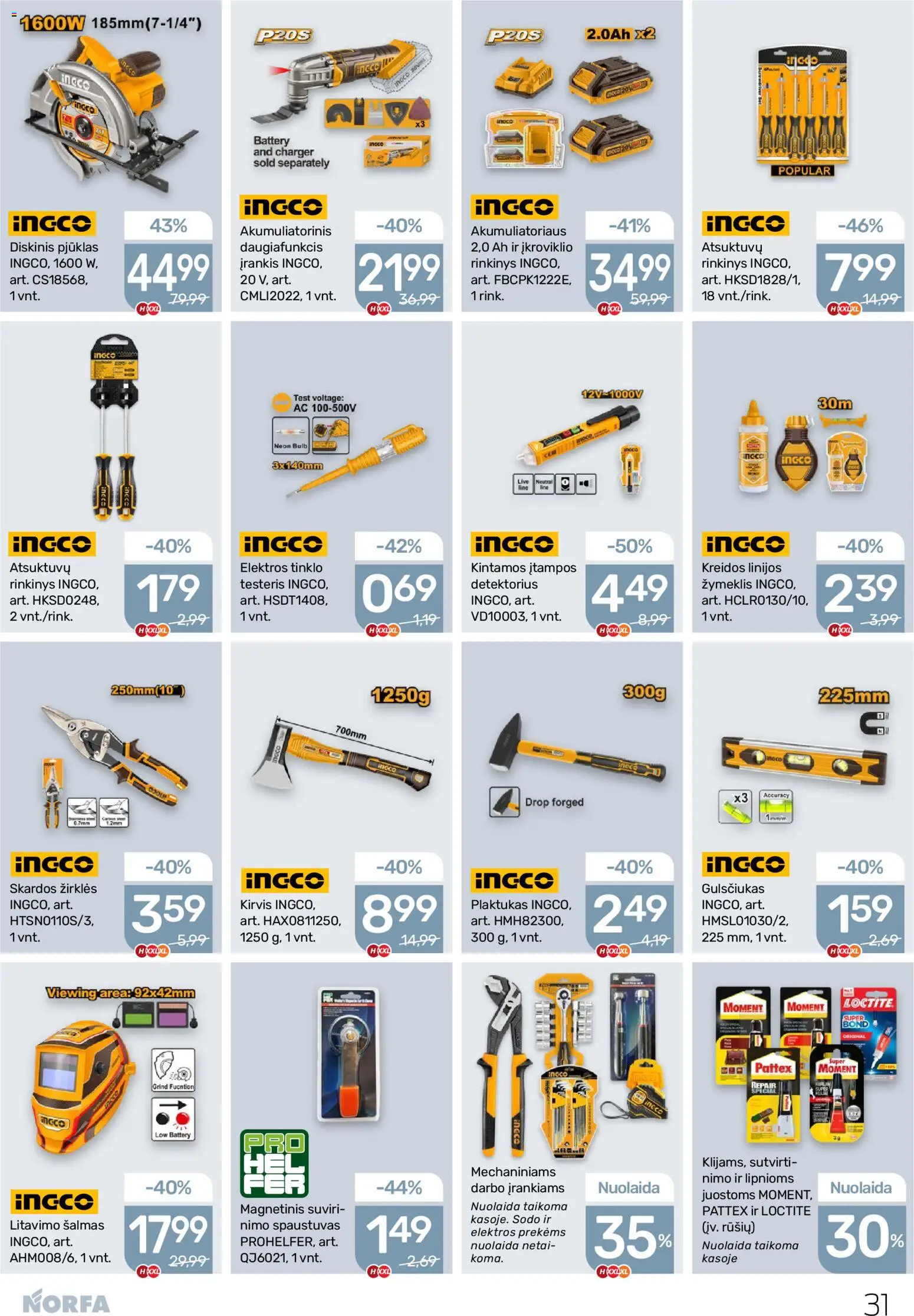 NORFA akcijos nuo 13.11.2025 | Puslapis: 31