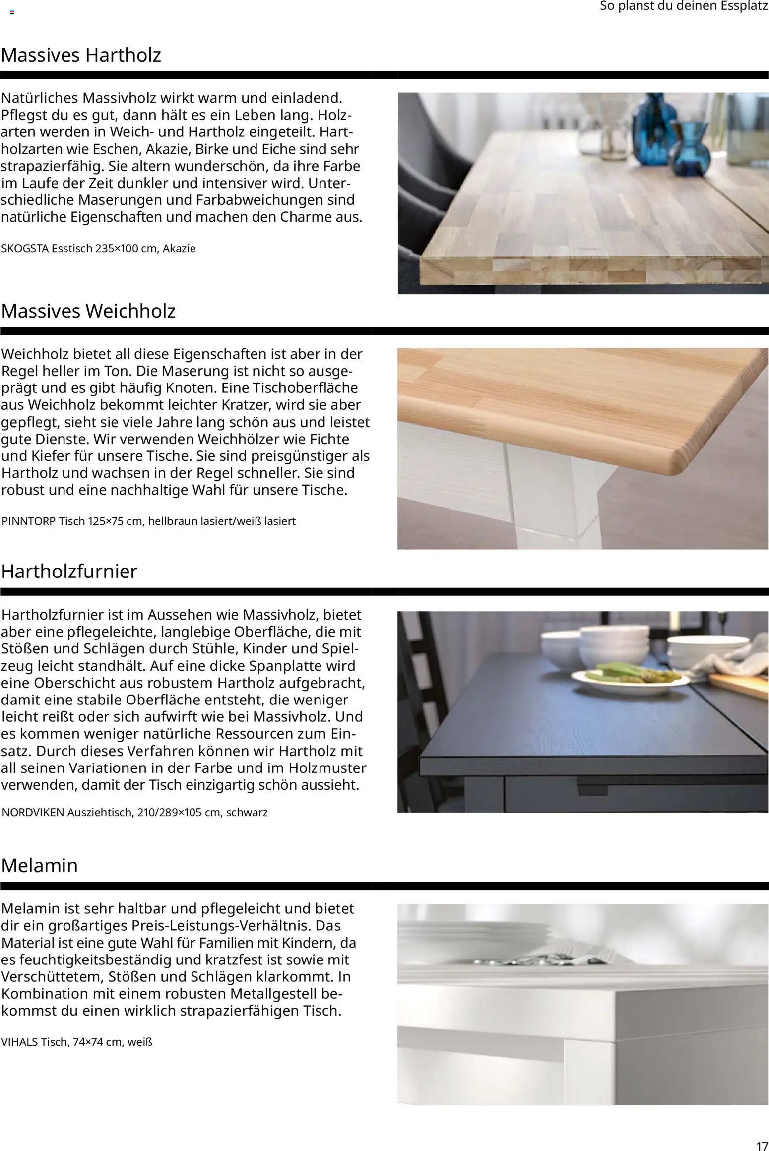 Ikea Essplatz – gültig ab 02.01.2026 | Seite: 17 | Produkte: Spiel, Esstisch, Tisch