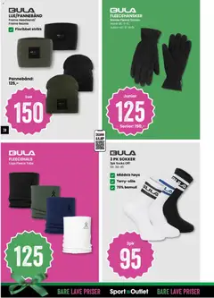 Forhåndsvisning av Sport Outlet kundeavis gyldig fra 02.12.2025 | Side: 28 | Produkter: Nuisette, Sokker, Pannebånd, Strikk