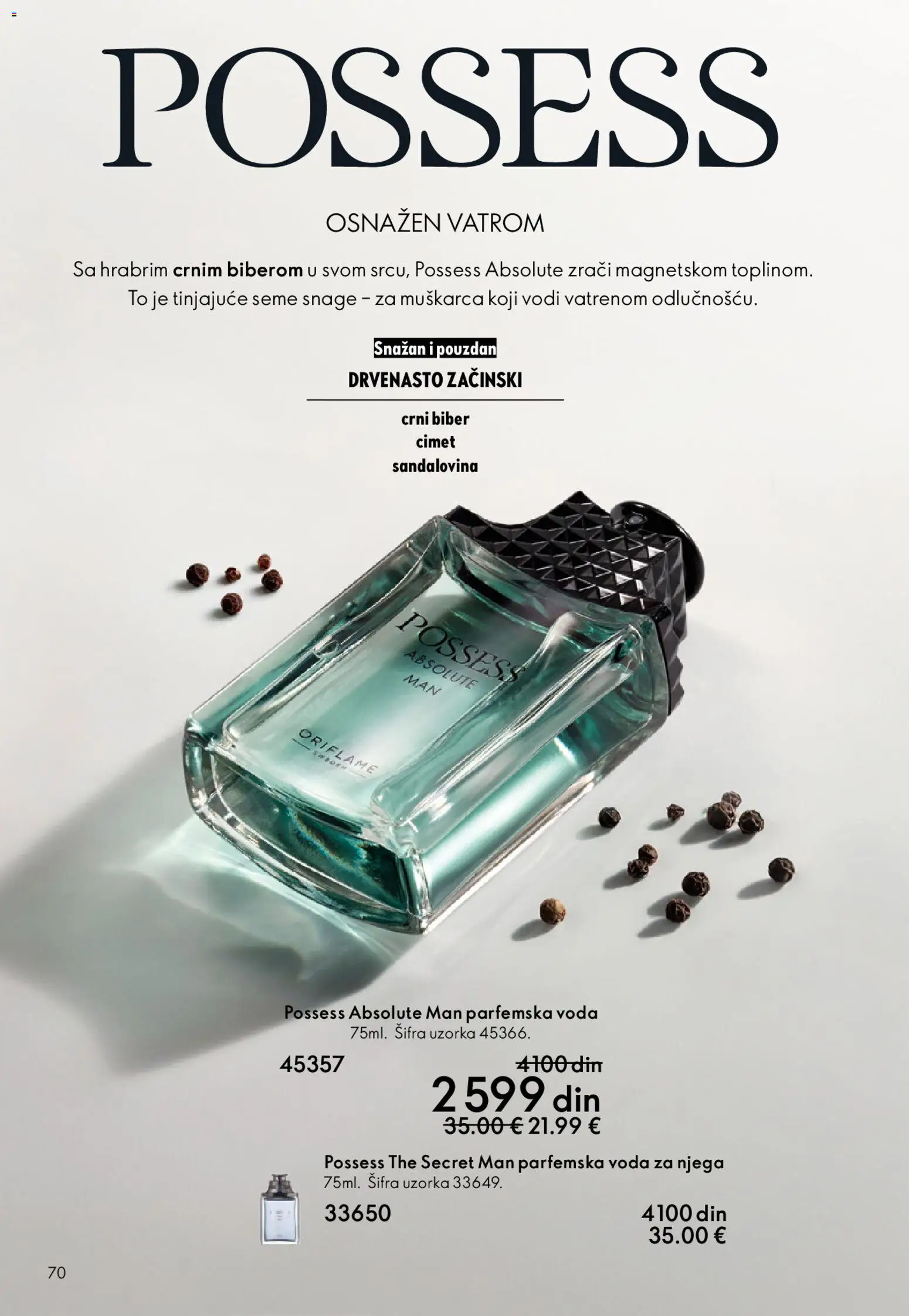 Oriflame katalog - važi od 01.04.2026 | Strana: 70
