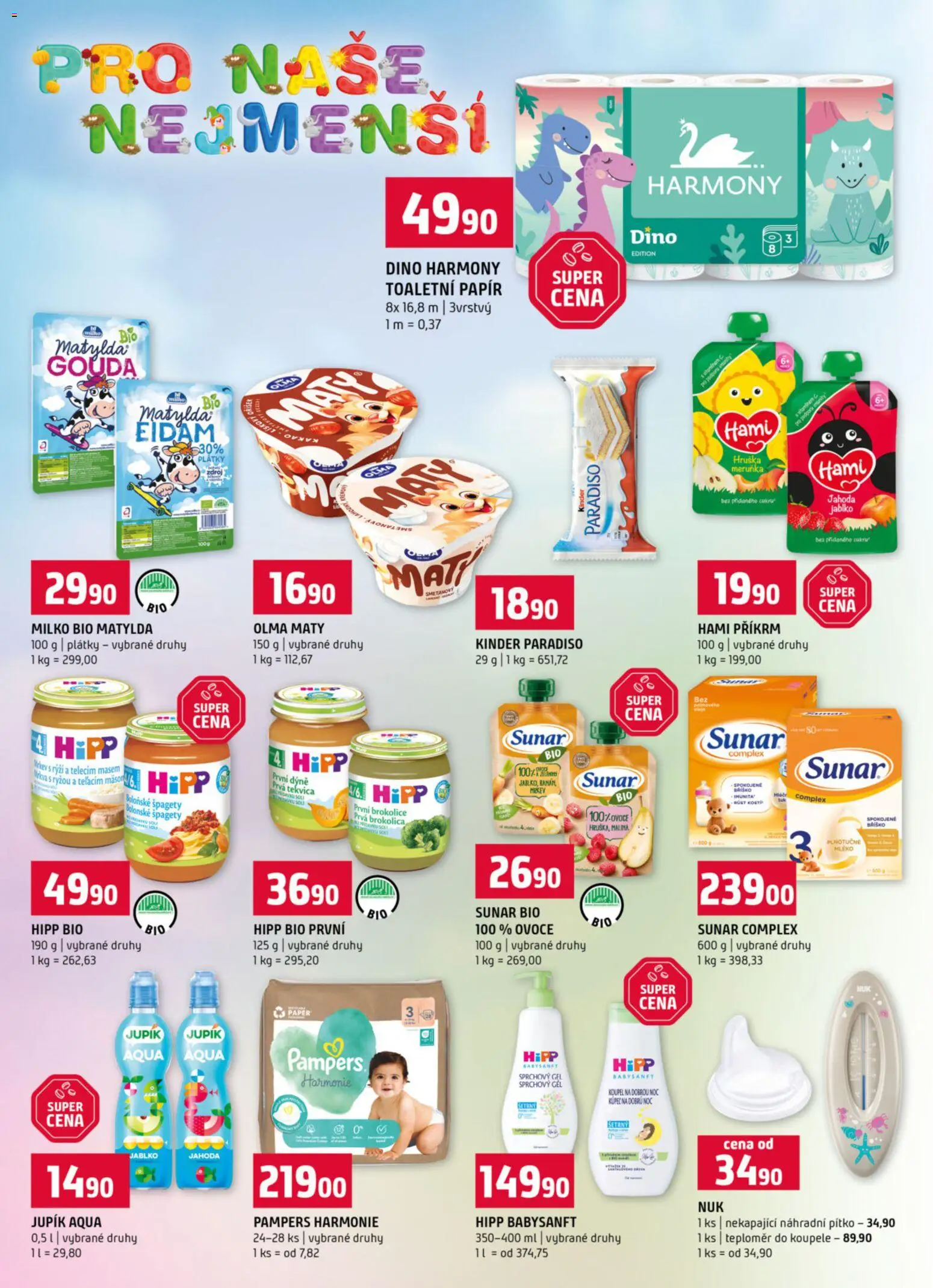 Terno leták - Blatná, Strakonice od 28.01.2026 | Strana: 19 | Produkty: Boloňské špagety, Toaletní papír, Sunar, Špagety