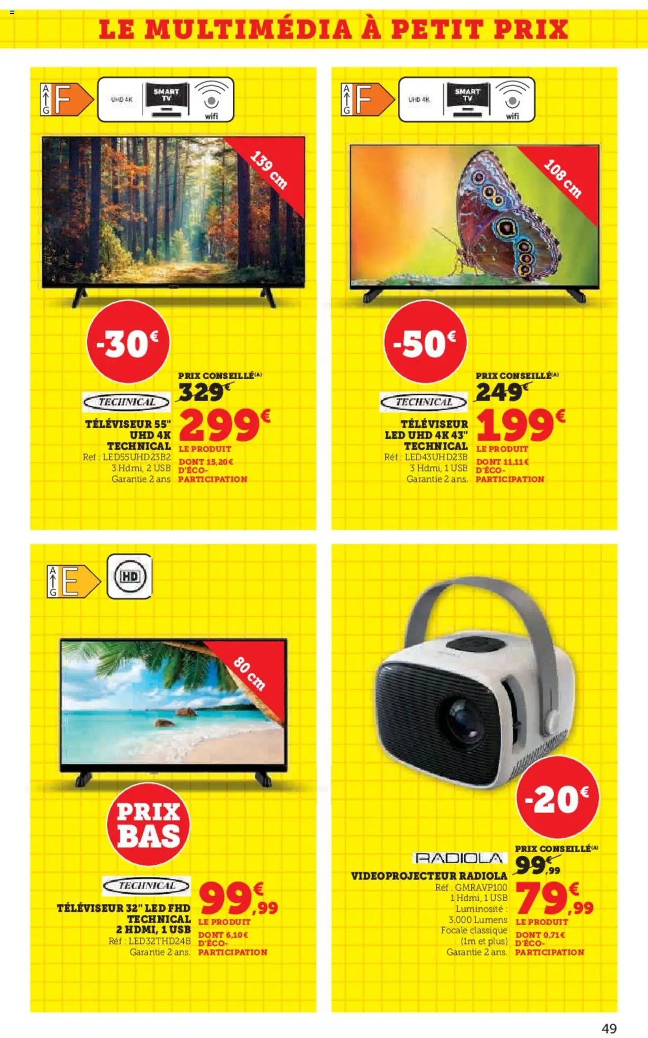  | Page: 49 | Produits: USB, Televiseur